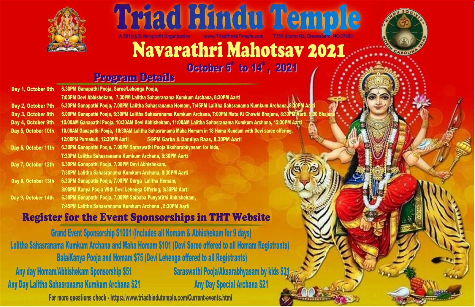 THT Navaratri Celebrations