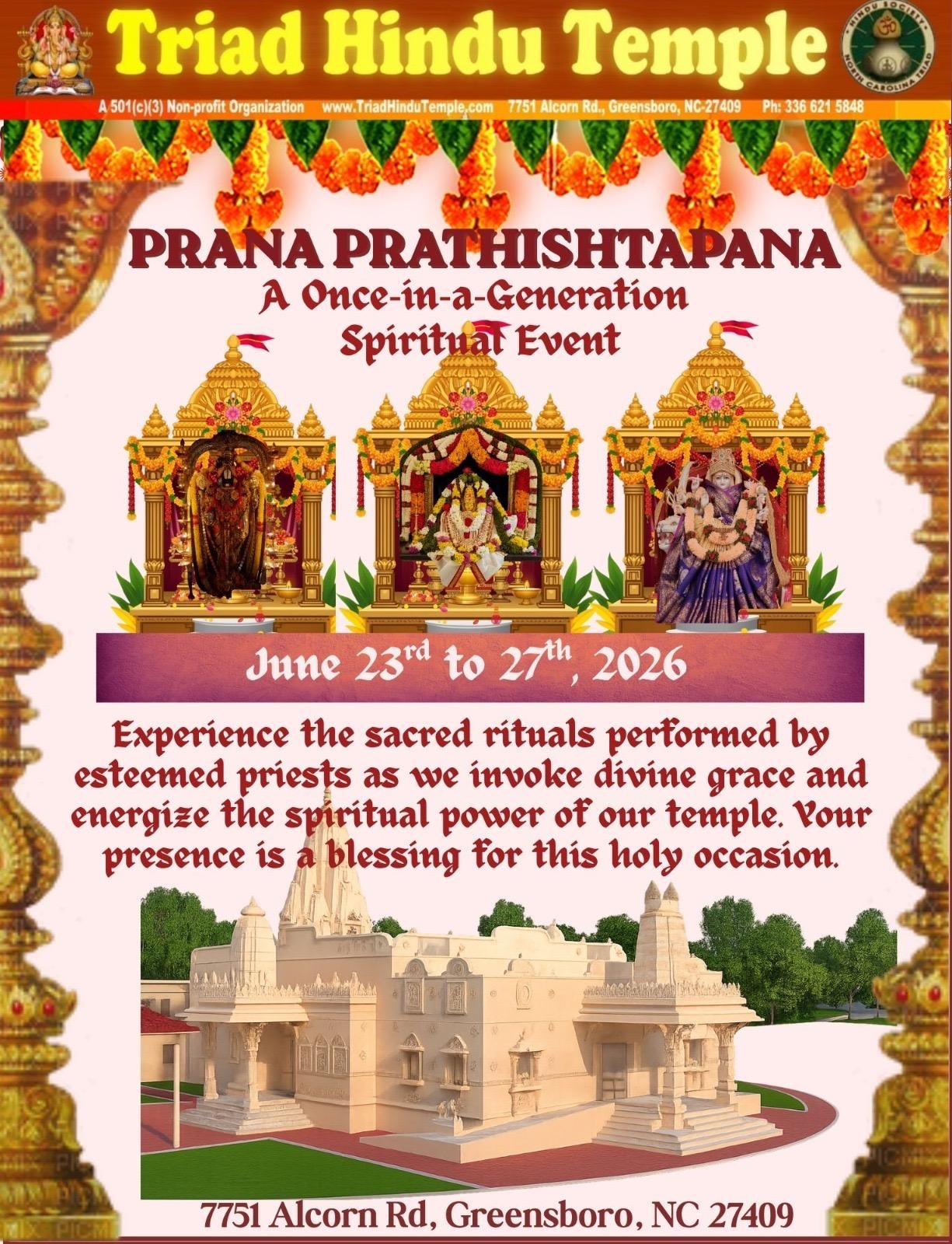 THT's Pranaprathishtapana 2026