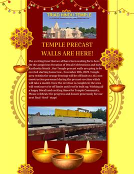 ***** Please DONATE TODAY for your Temple ***** 